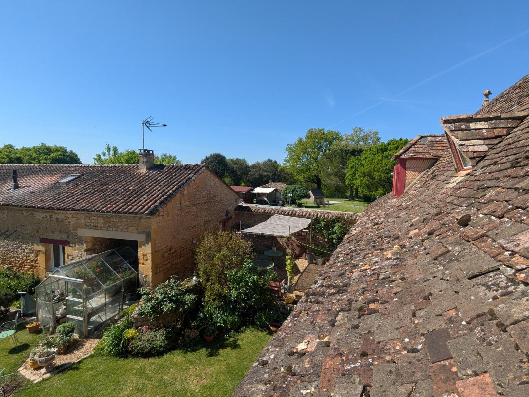 ホテル La Borie Du Chevrier Sainte-Croix-de-Beaumont エクステリア 写真